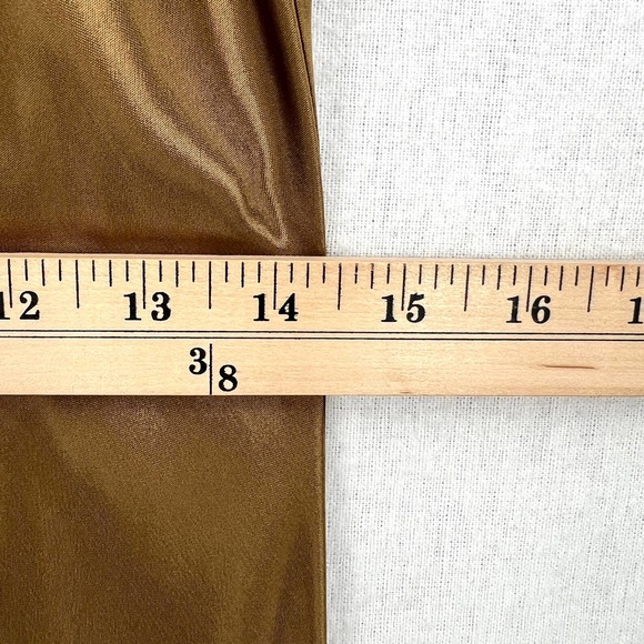 ENZA COSTA Dress Womens Medium Fatigue Satin Bias Slip Maxi Spaghetti Strap NWOT - Picture 13 of 15